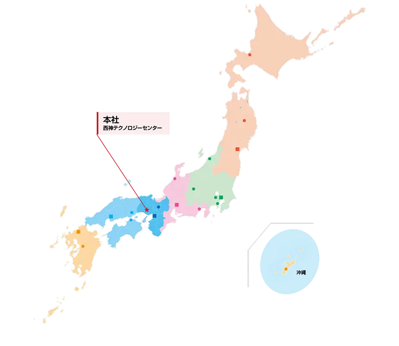 Sales office map